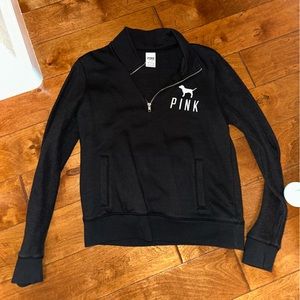 Classic VS PINK black half zip
